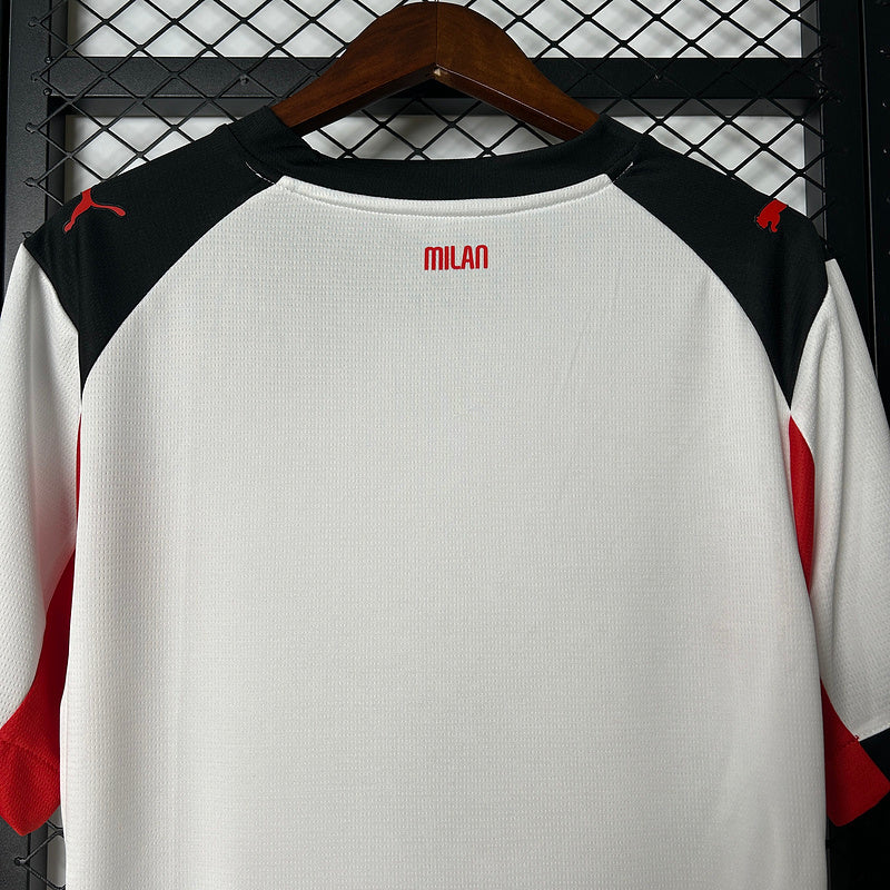 25-26 AC Milan white soccer jersey