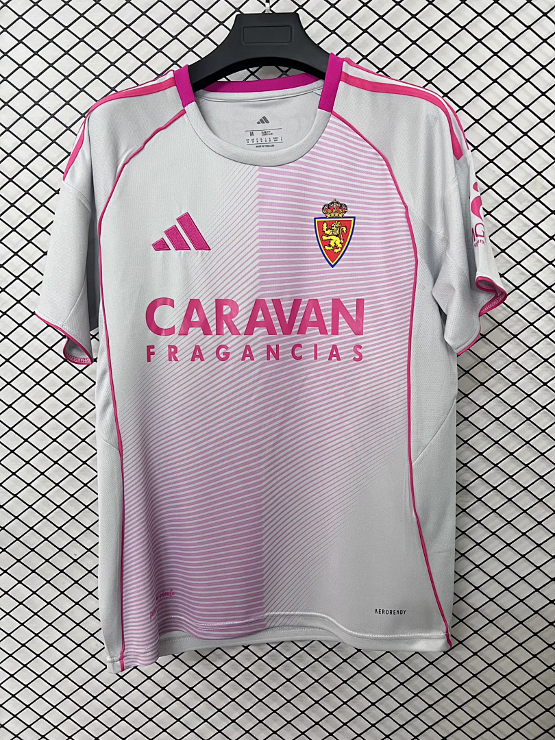Real Zaragoza 2025/26 fourth soccer jersey size S-4XL