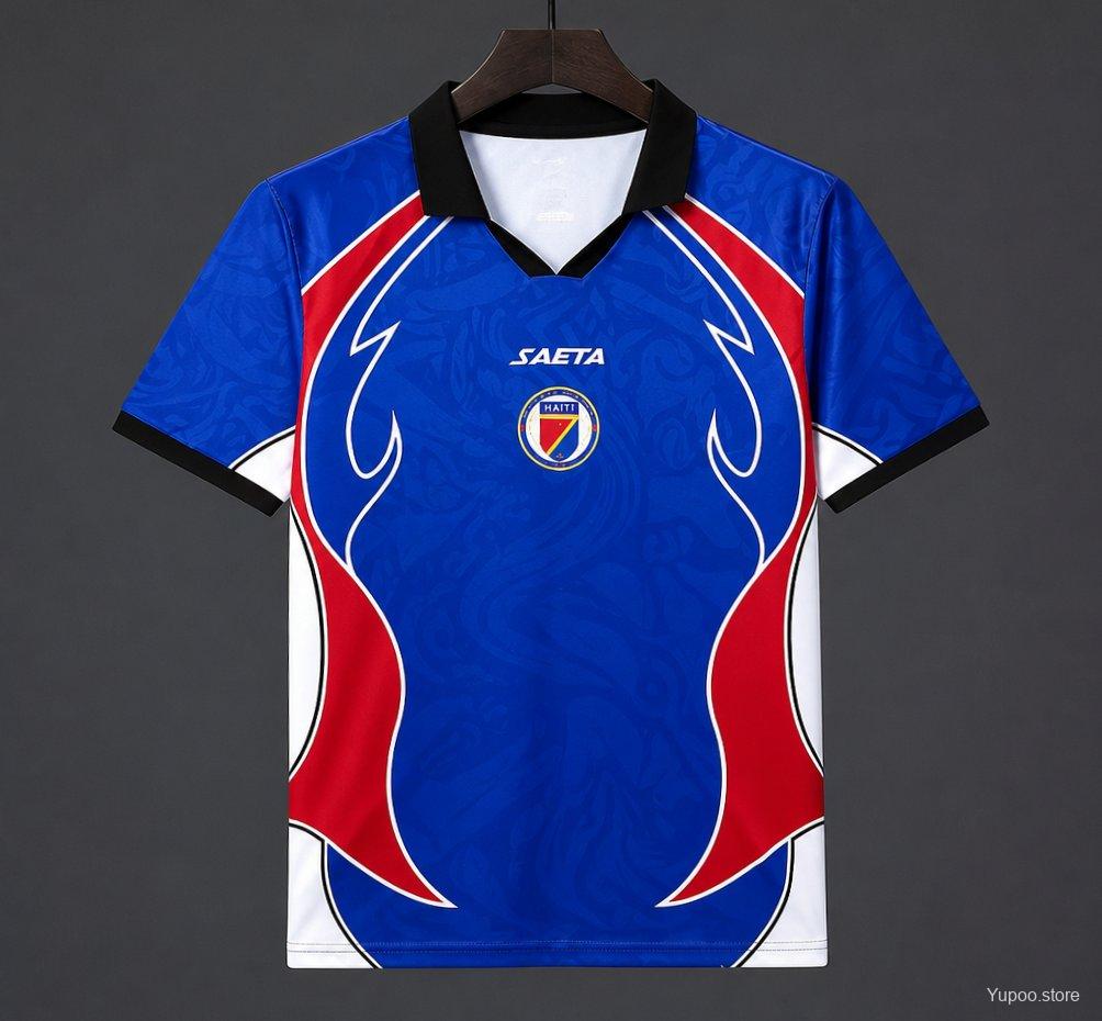 The Republic of Haiti 2026 World Cup Blue Special Version Jersey S-4XL