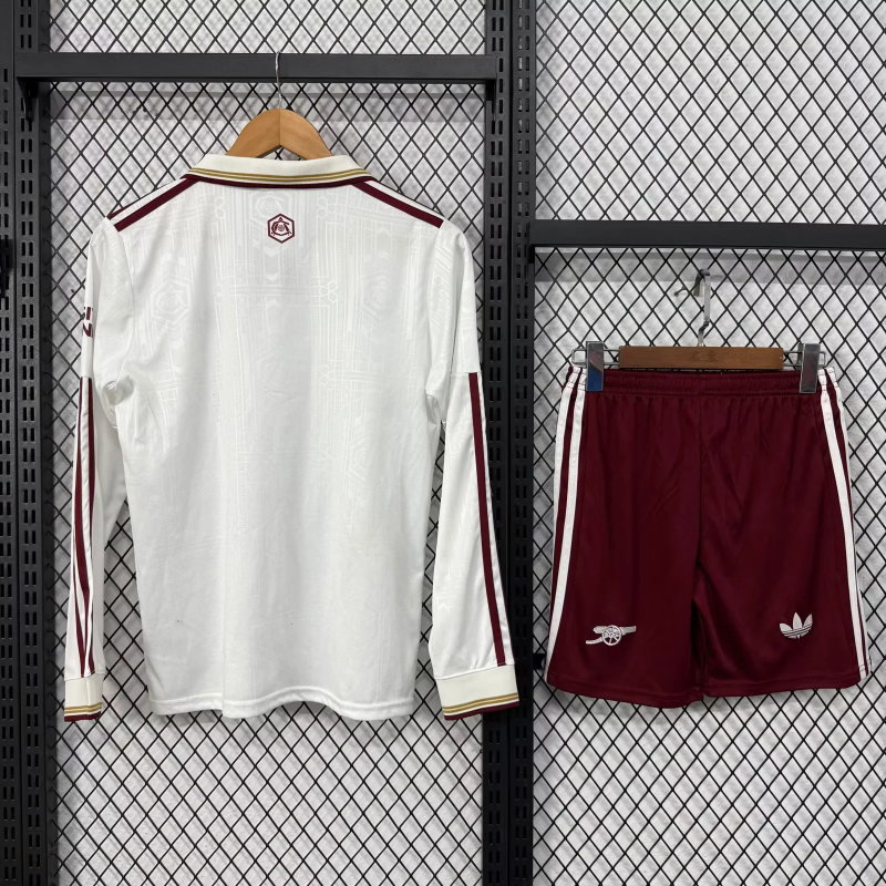 Arsenal 2025/26 Third Away Long Sleeve kid kit