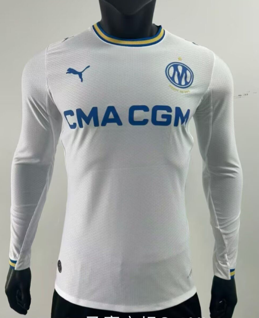 MARSEILLE Manga larga Version jugador — 26-27 Fake