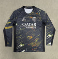 PSG 2025/26 Black Special Edition Long Sleeve jersey S-XXL