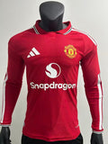 26-27 MNU Home Player version Long Sleeve S-3XL — Jsonwang 26/27