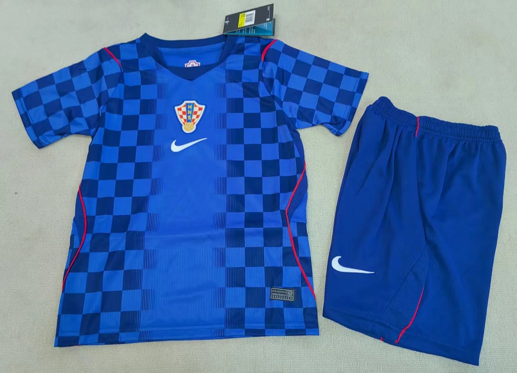 Croatia 2026 World Cup Away kid kit size 16-28