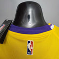 O'Neal #34 Lakers Commemorative Edition Round neck yellow