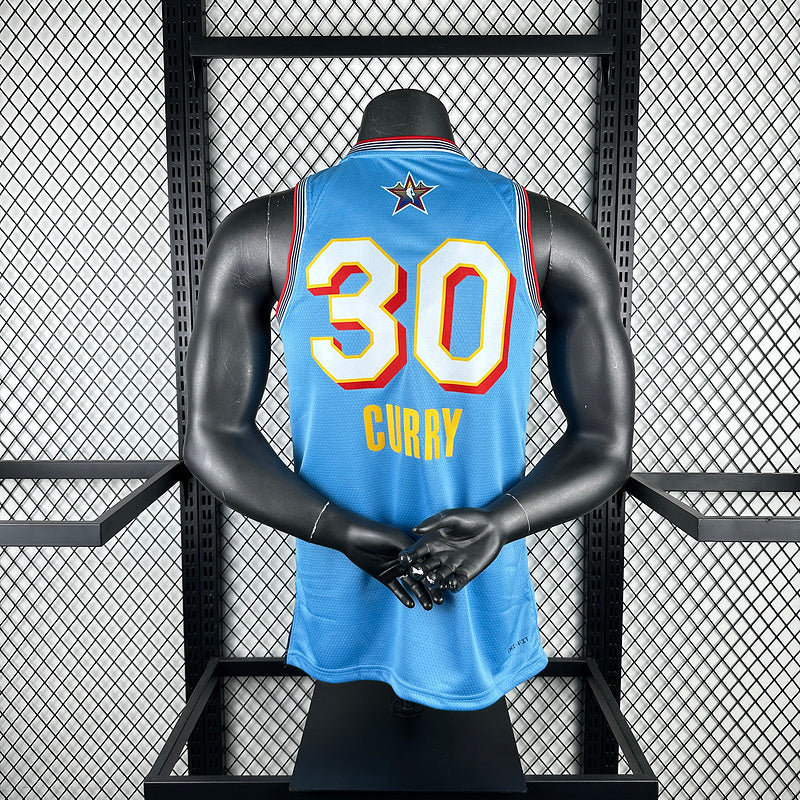 Season 2025 All-Star Blue No. 30 Curry NBA Jersey