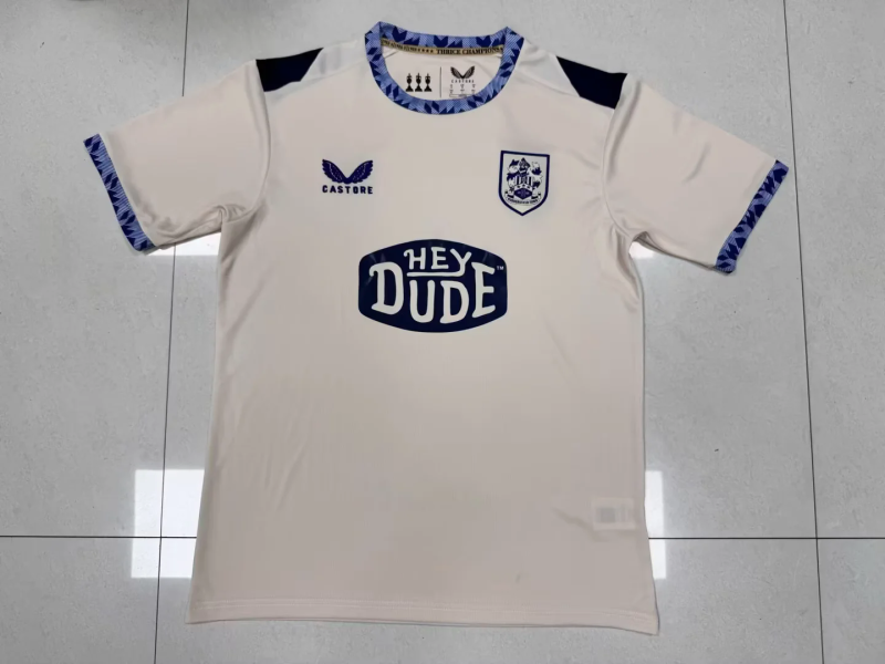 25-26 Huddersfield Town away soccer jersey