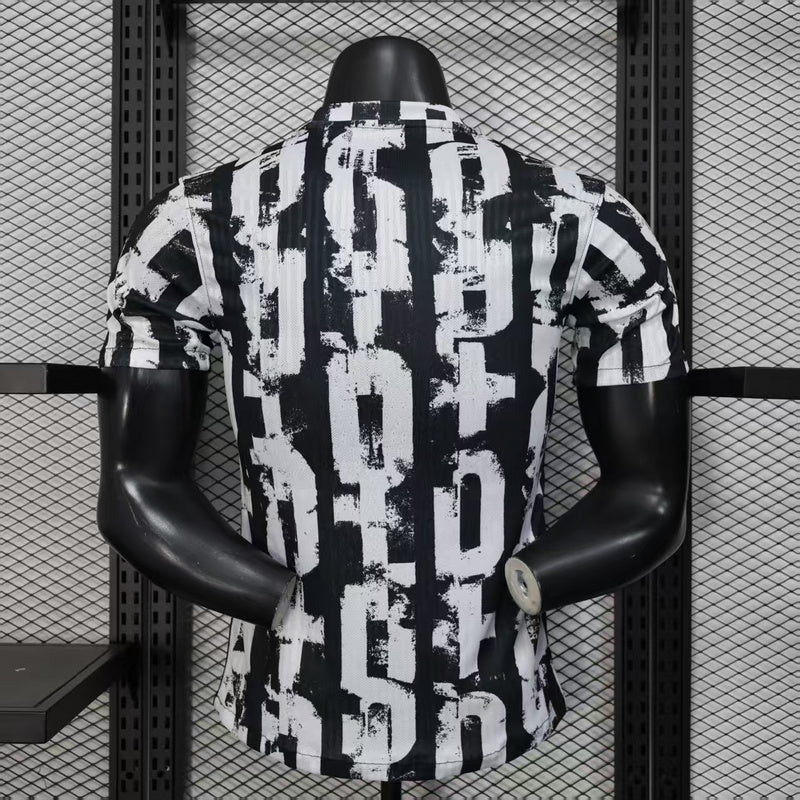 25-26 Barcelona black and white special player version jersey