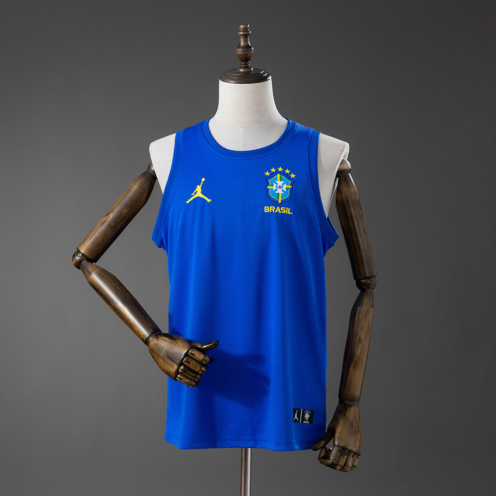 Brazil 2026 Training Vest Blue S-4XL