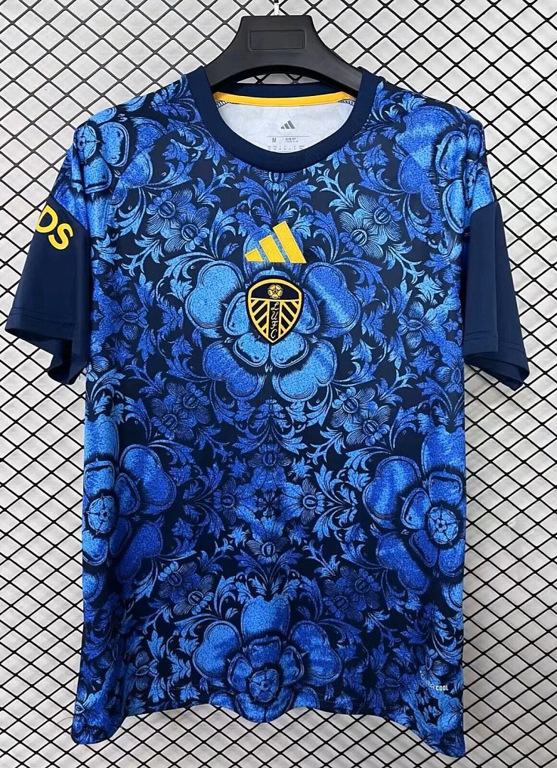 Leeds United 2026/27 Blue Pre-match Jersey S-4XL