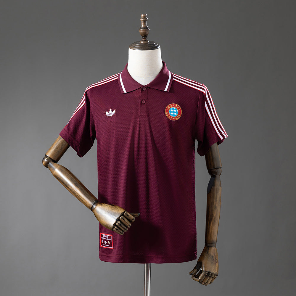 Bayern Munich 25/26 POLO - Maroon S-XXL
