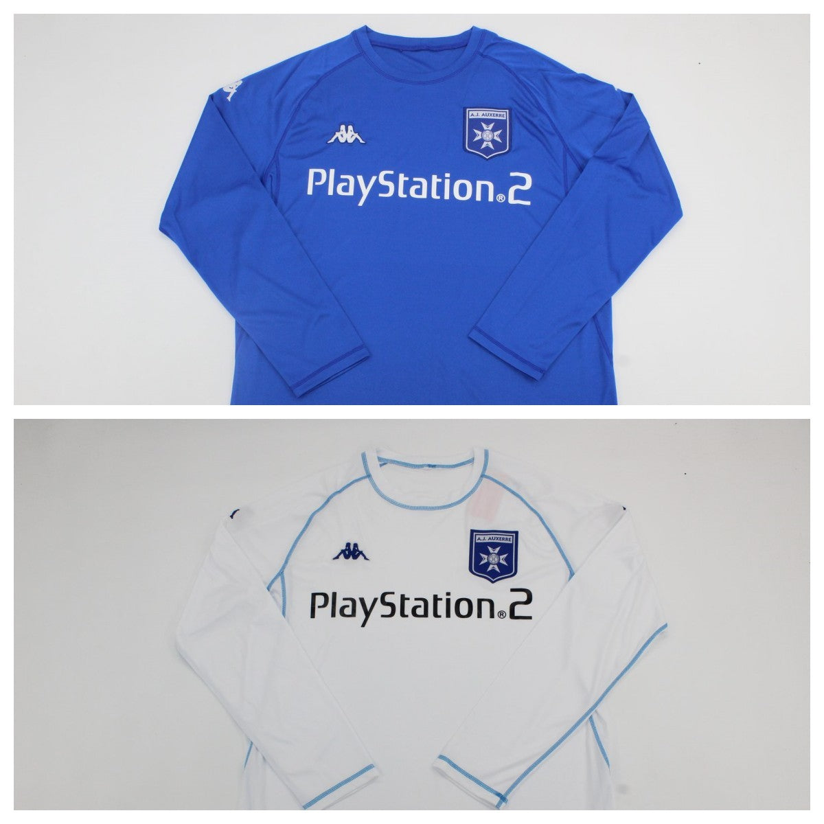 AJ AUXERRE 03-04 Manga larga — Club Retro