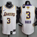 New DAVIS #3 Lakers Round neck white