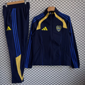 Boca junior 2025/26 Blue Windbreaker Suit Size S-2XL