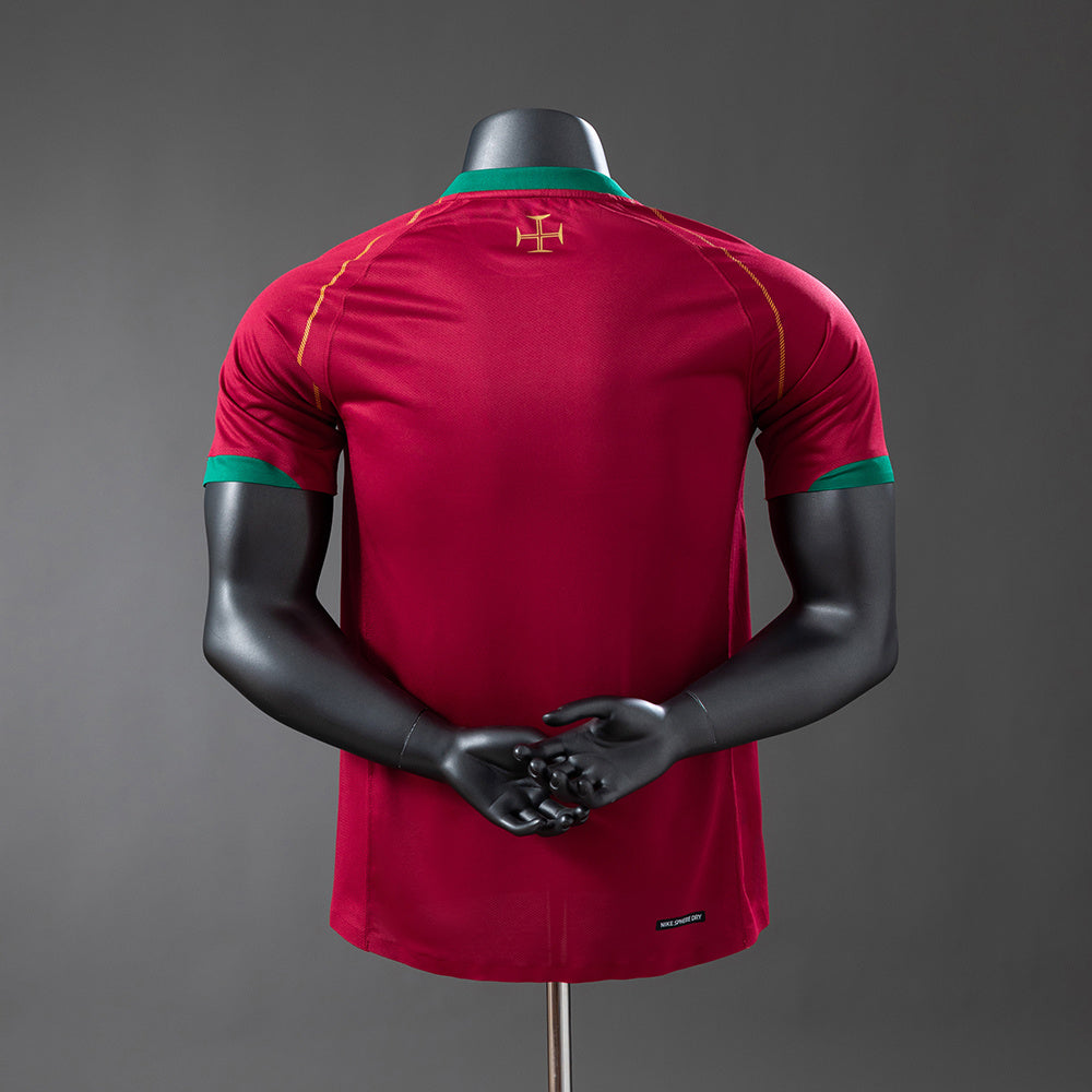 Portugal 2006 Home Retro Player version Jersey S-3XL