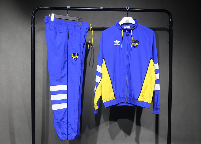 24-25 Boca blue windbreaker suit