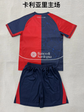 Cagliari Calcio 2025/26 Home kid kit size 16-28