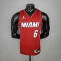 New Miami Heat Jordan JAMES #6 Burgundy