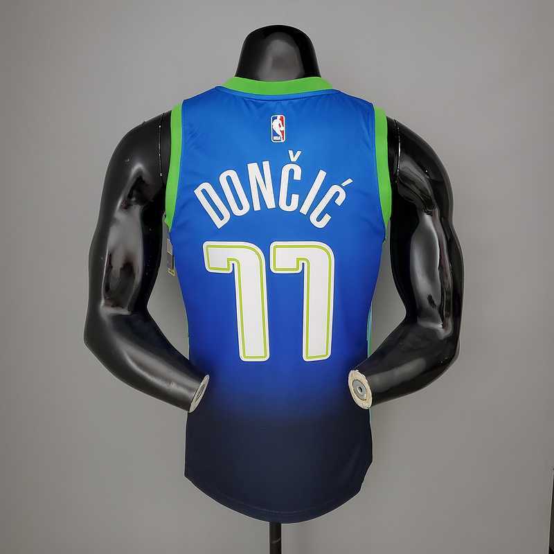 DONCIC#77 Dallas Mavericks blue idol
