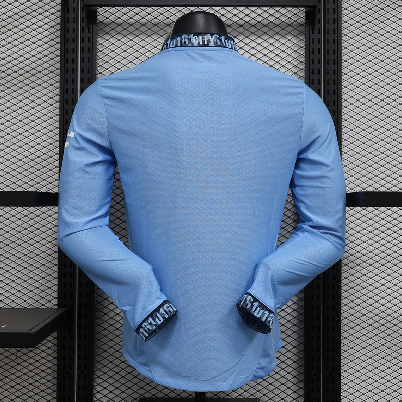 24-25 Manchester City home long sleeve player version jersey