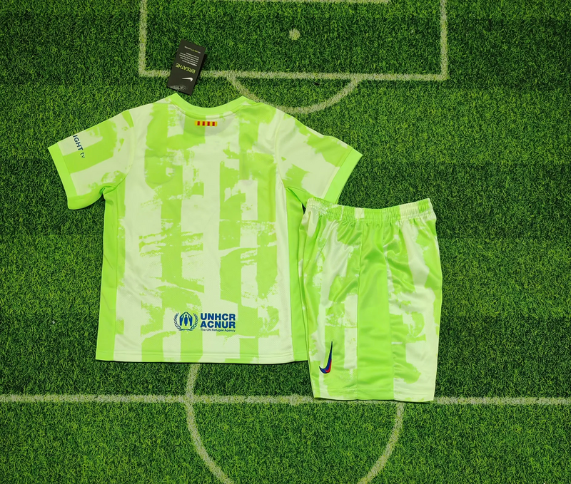 24-25 Barcelona Third away Travis Scott Edition Kids Kit