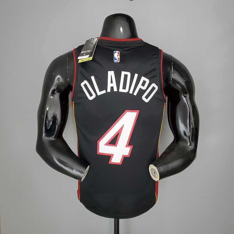Miami Heat OLADIPO#4 #4 Black