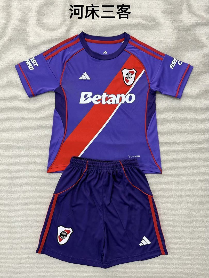 River plate 2025/26 Third Away kid kit jersey size 16-28