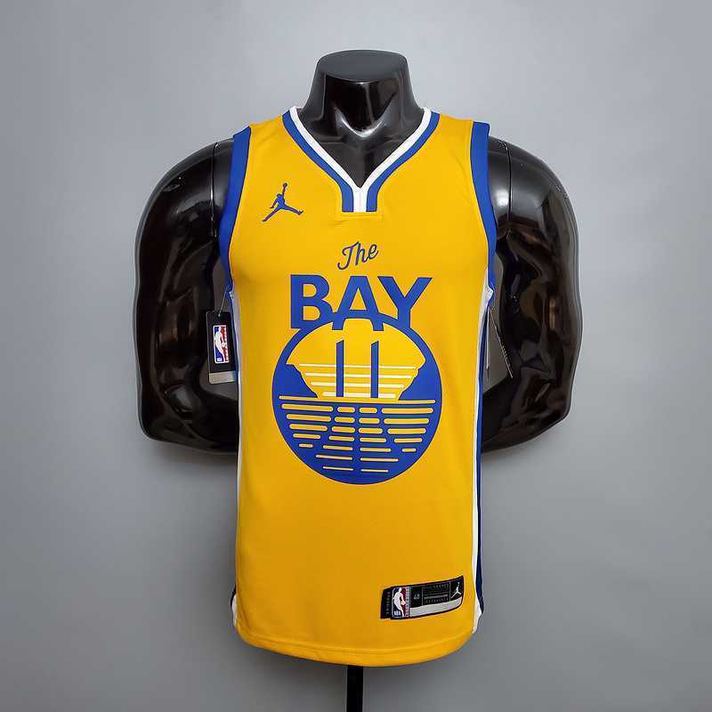 New THOMPSON#11 Golden State Warriors yellow