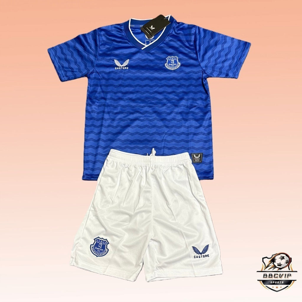 Everton 2025/26 Home Kid Kit size 16-28