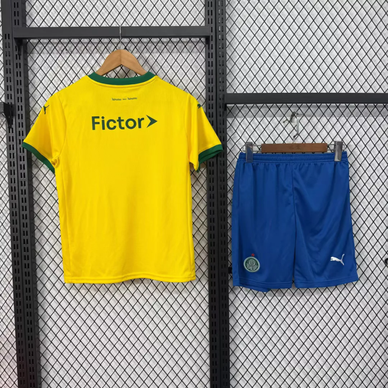 Palmeiras 2025/26 Third away kids soccer jerseys