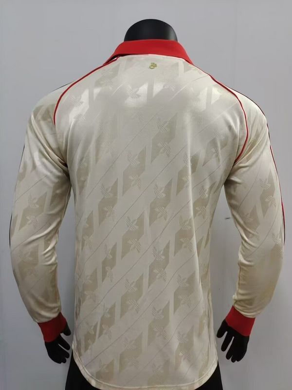 24-25 Bayern white retro model long sleeve Player version jersey