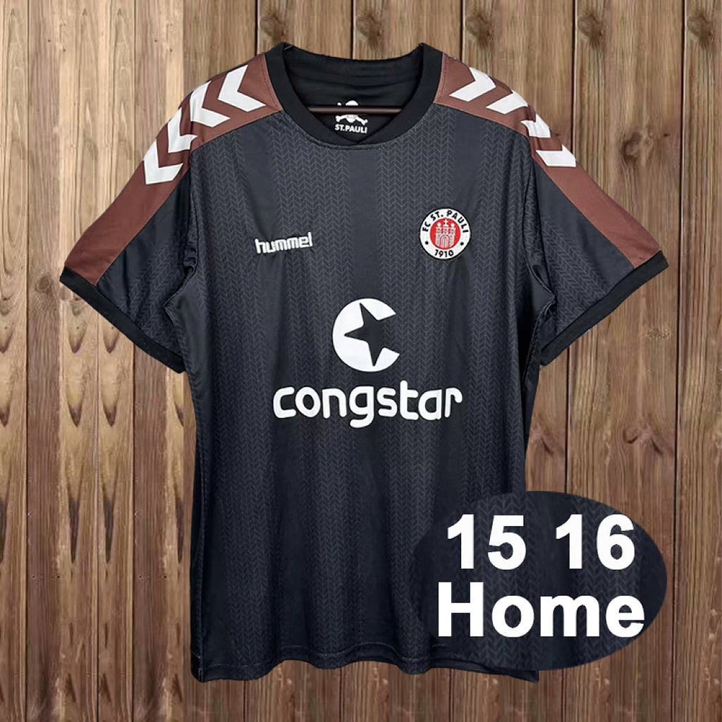 Retro FC St. Pauli 2015/16 Away soccer jersey Size S-2XL