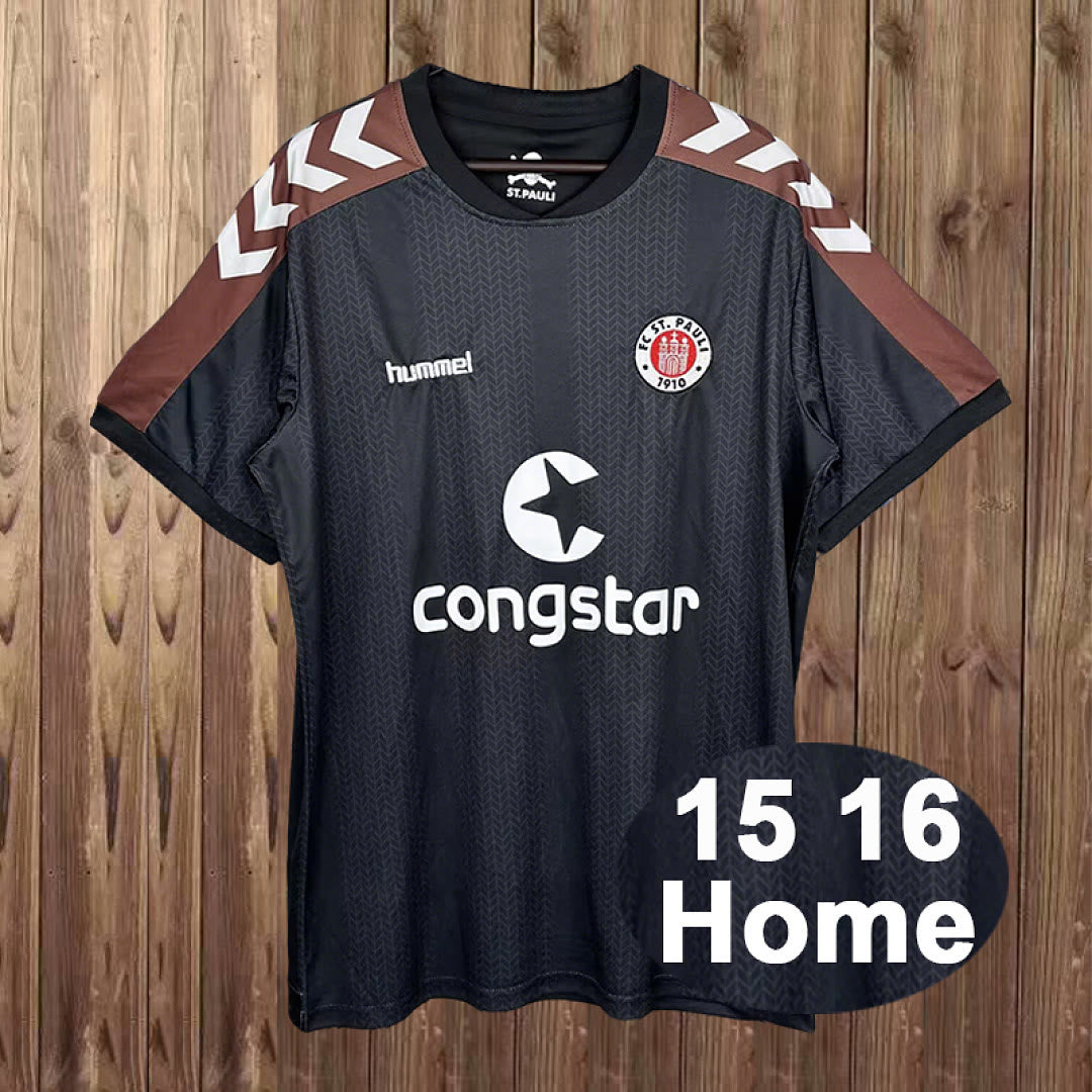 Retro FC St. Pauli 2015/16 Away soccer jersey Size S-2XL