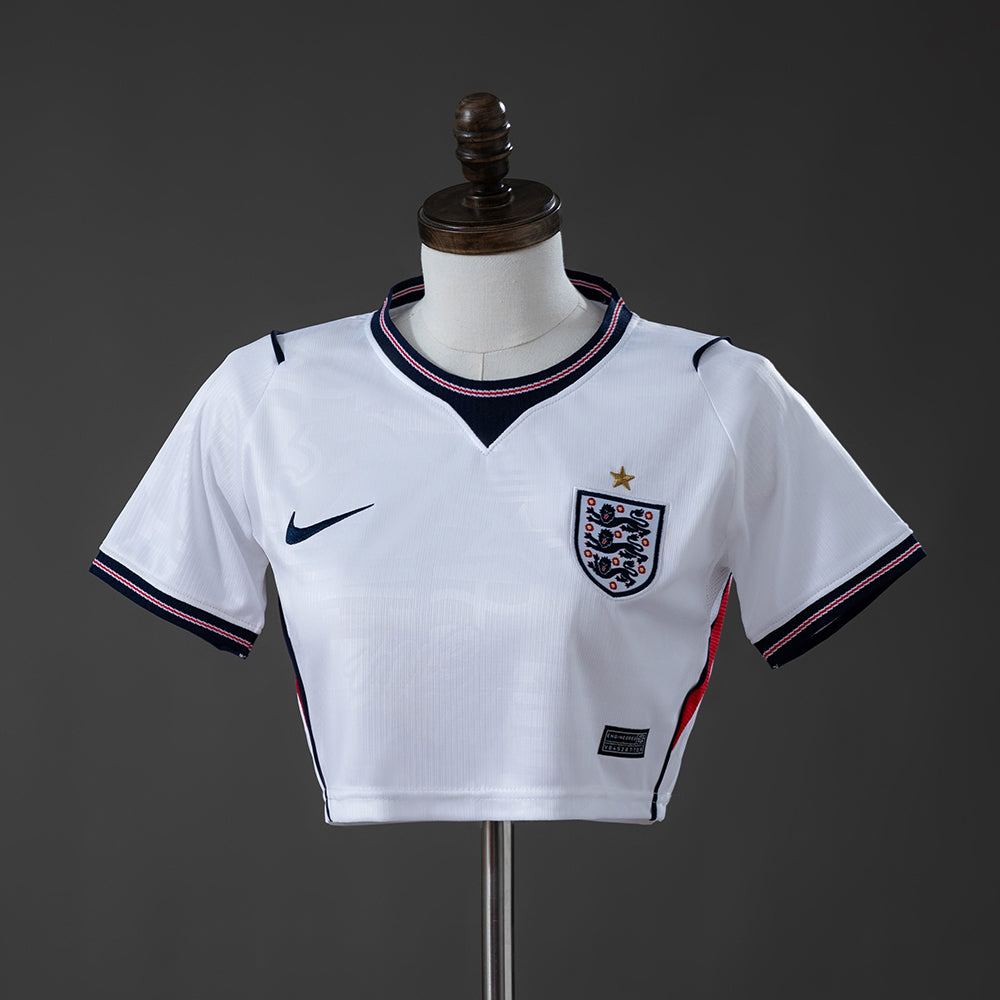 England 2026 Home Women's Crop Top Style S-XXL