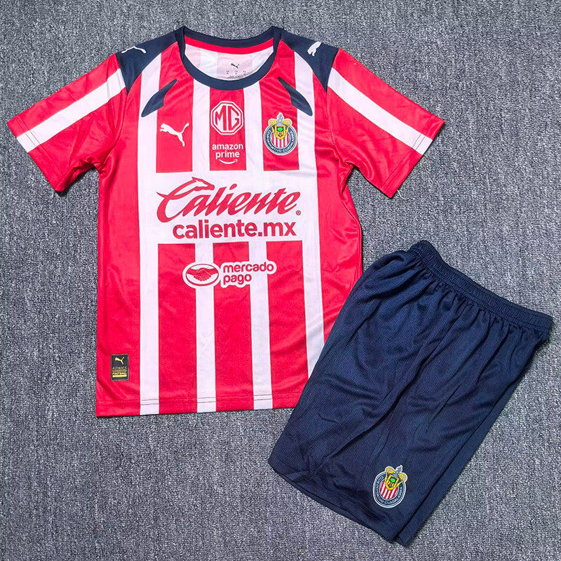 25-26 Chivas home kid kit