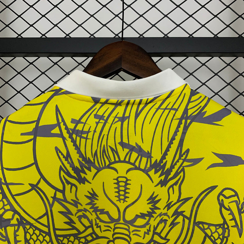 25-26 Real Madrid yellow dragon special jersey