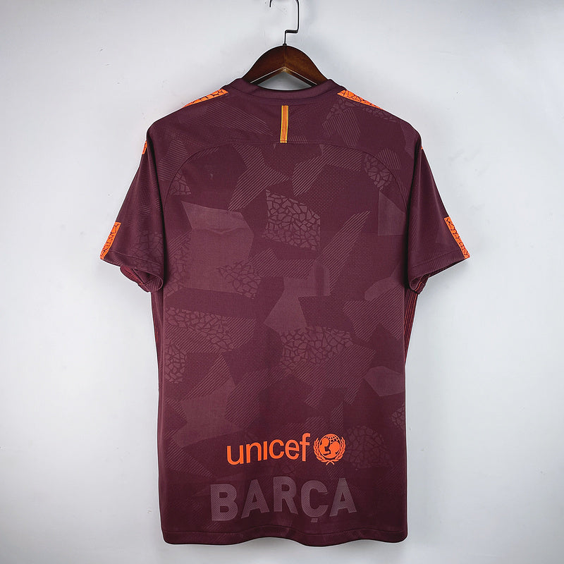 17-18 Barcelona third away retro jersey
