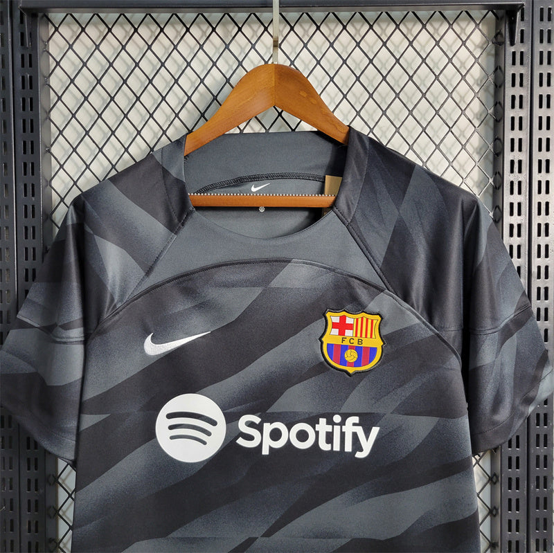 23-24 Barcelona Black Goalkeeper