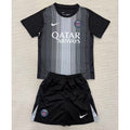 25-26 PSG black goalkeeper kid kit
