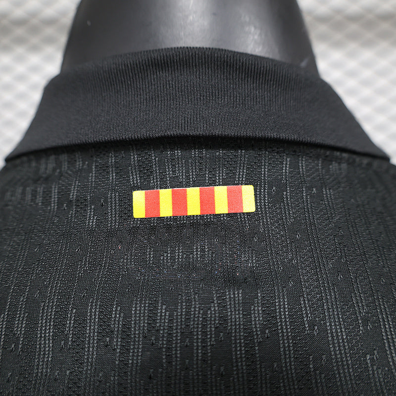 24-25 Barcelona away long sleeve player version jersey(Big Sponsor)