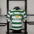 25-26 Celtic home long sleeve player version jersey