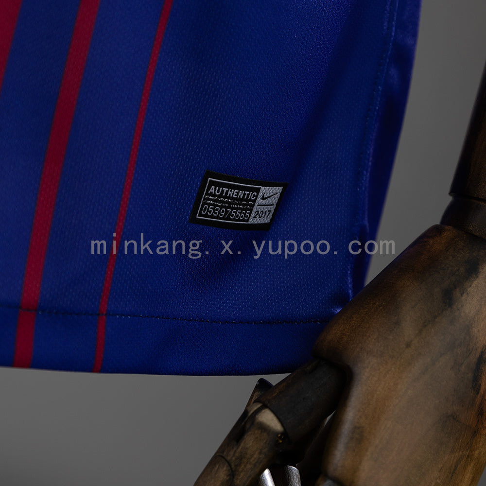 Barcelona 17/18 Home Retro Jersey S-XXL