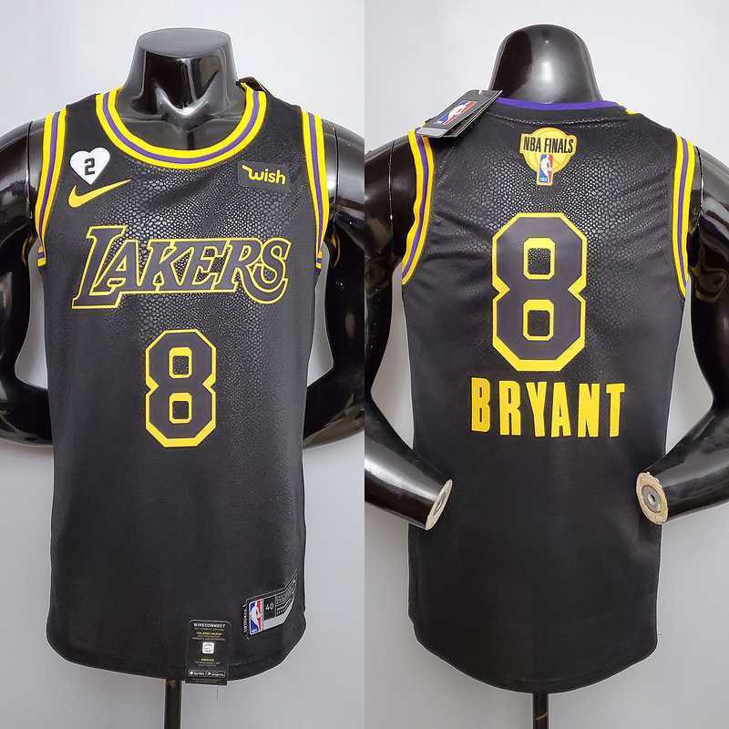 New Bryant #8 Lakers black
