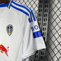 24-25 Leeds home soccer jersey