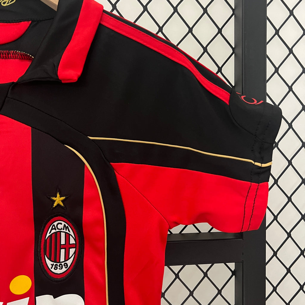 kids AC Milan 06/07 home size: 16-28