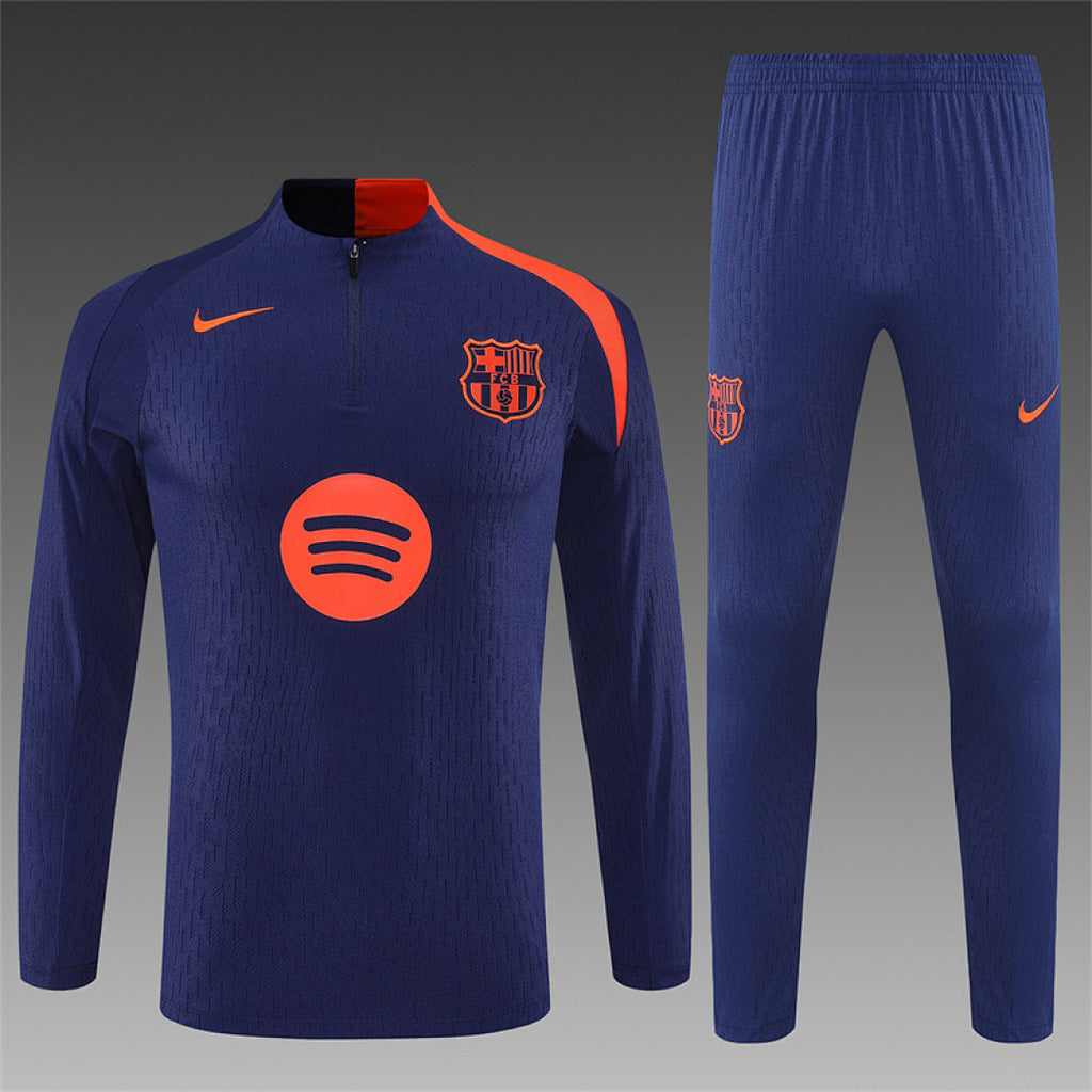 Barcelona Dark Blue 2025/26 training shirt half zip