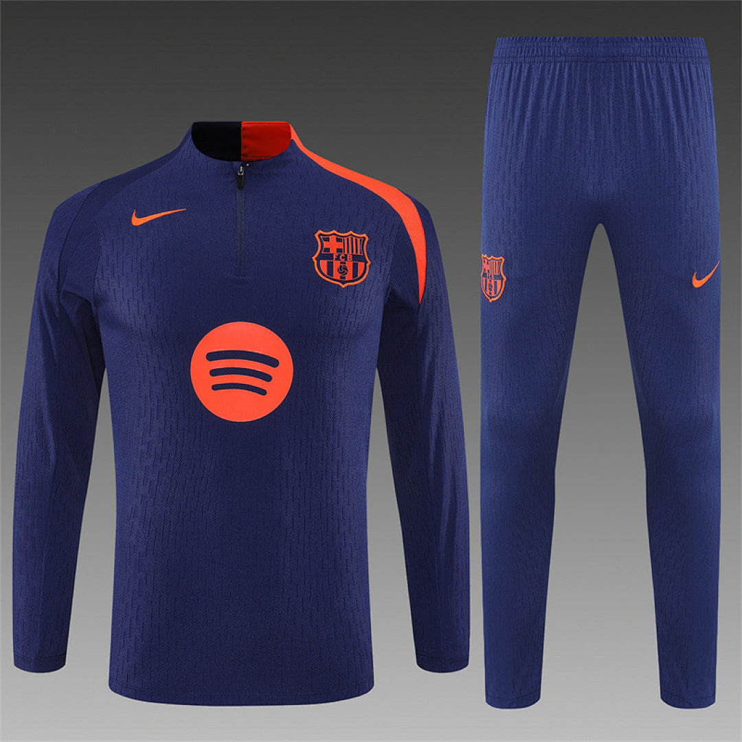 Barcelona Dark Blue 2025/26 training shirt half zip