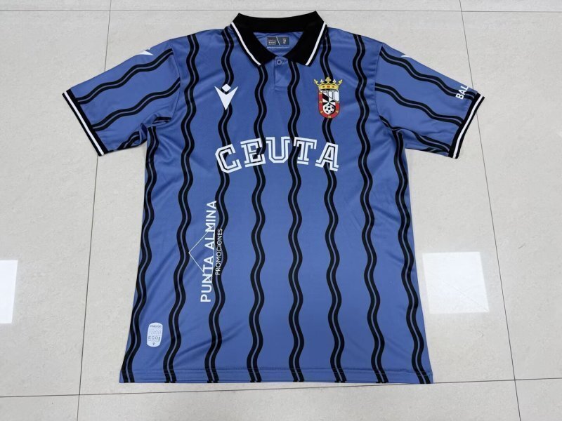 AD Ceuta 2025/26 Away soccer jersey size S-2XL