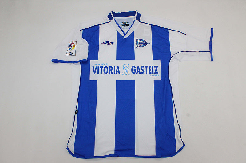 03-04 Deportivo Alaves home retro jersey