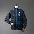 M-U Reversible Jacket Windbreaker - Blue&amp;Black S-XXL